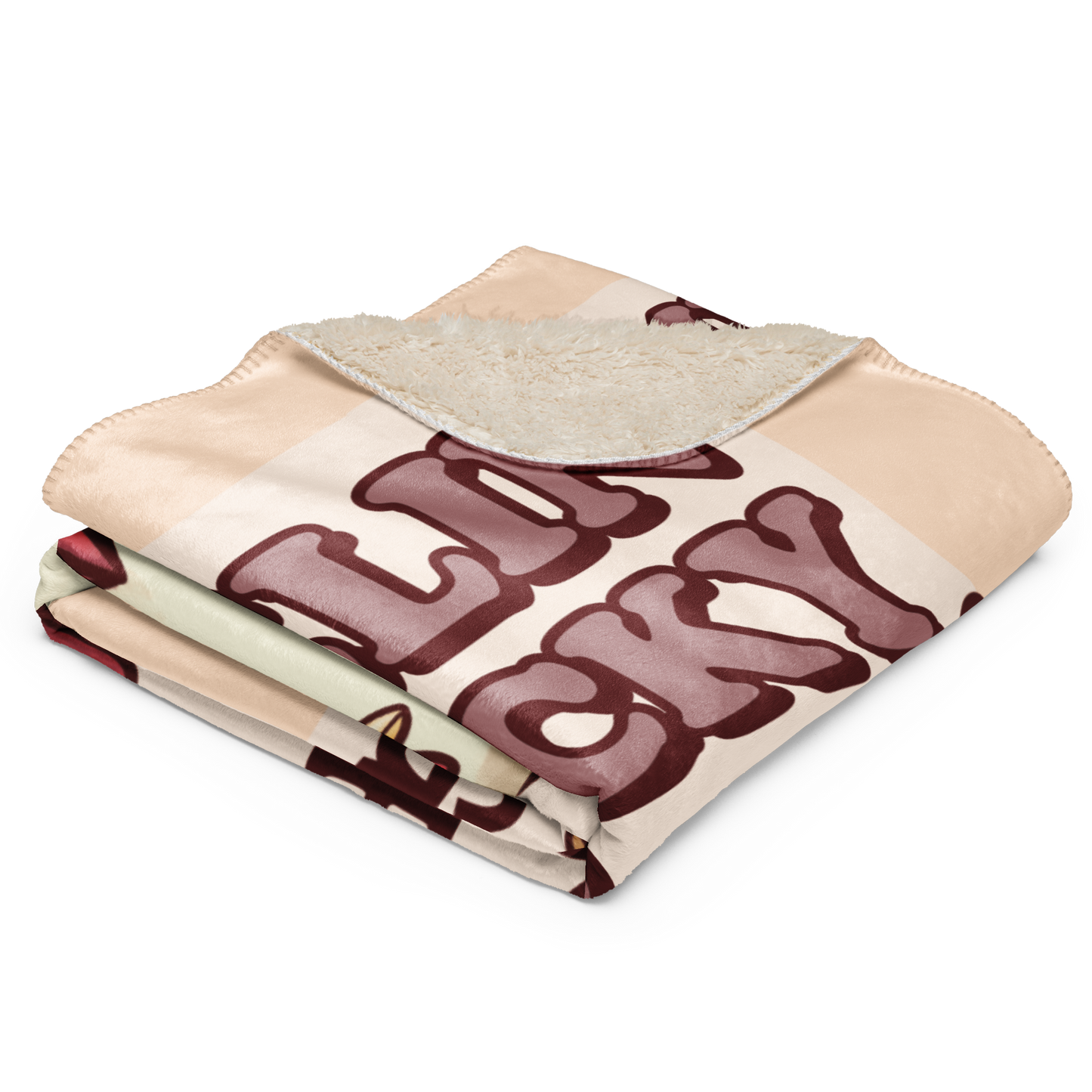 Feelin Plucky Farm Throw Blanket