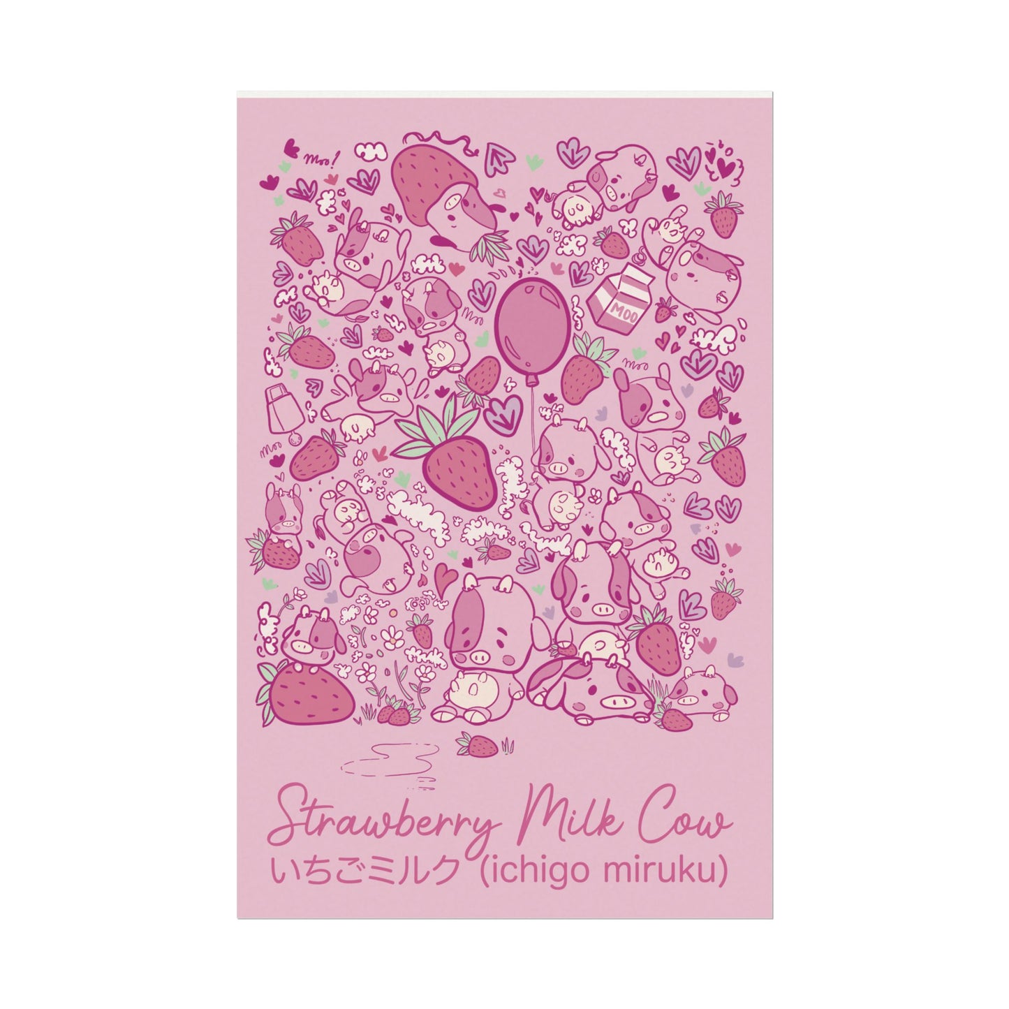 Textured Watercolor Matte Posters