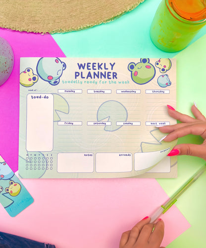 Froggy Weekly Planner by Meldoodles