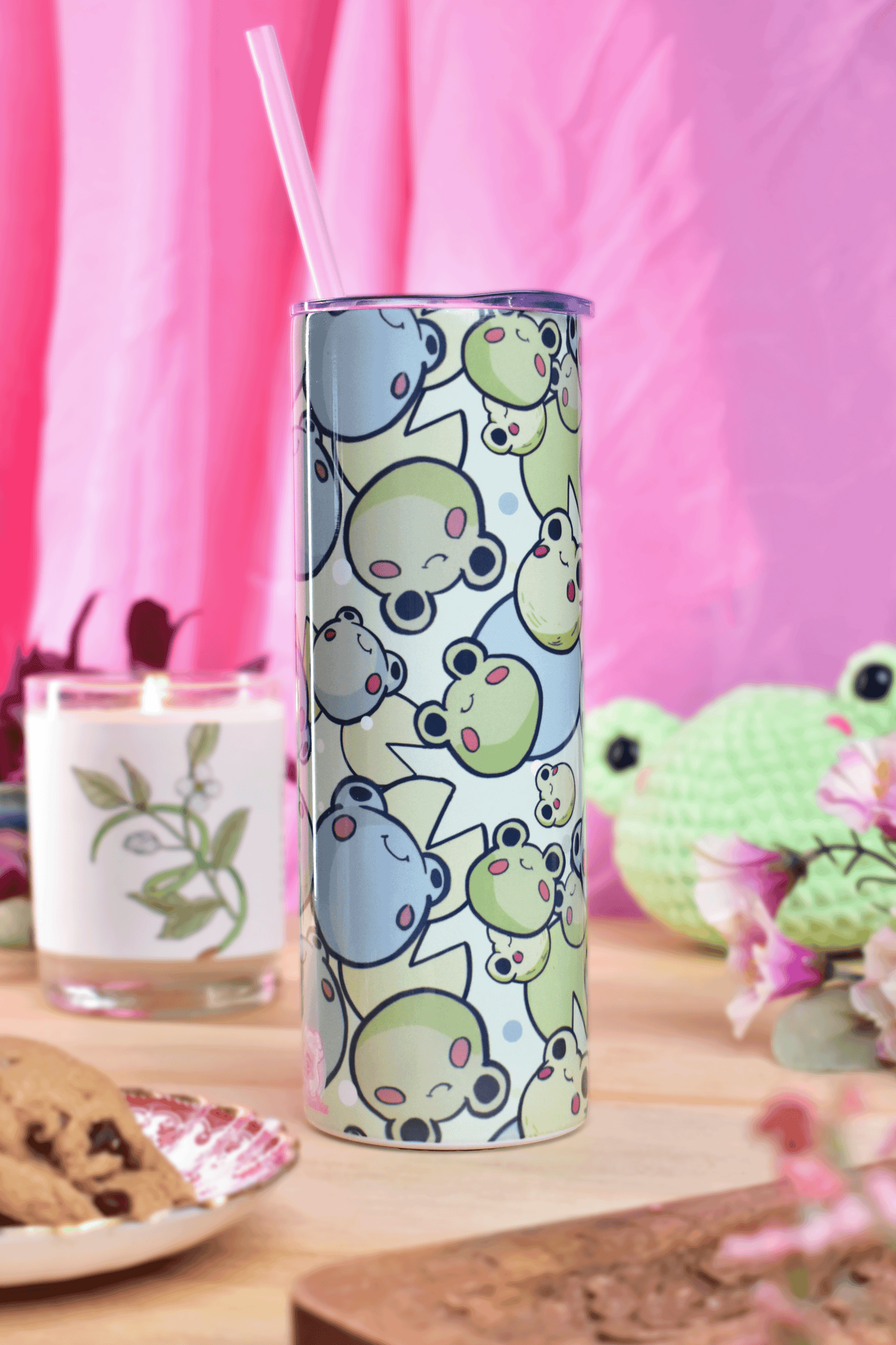 Frog Skinny Tumbler