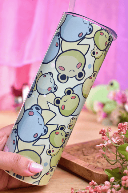 Frog Skinny Tumbler