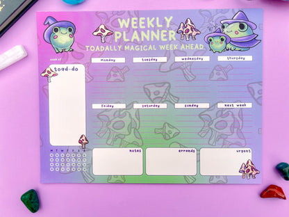 Hocus Croakus Weekly Planner by Meldoodles