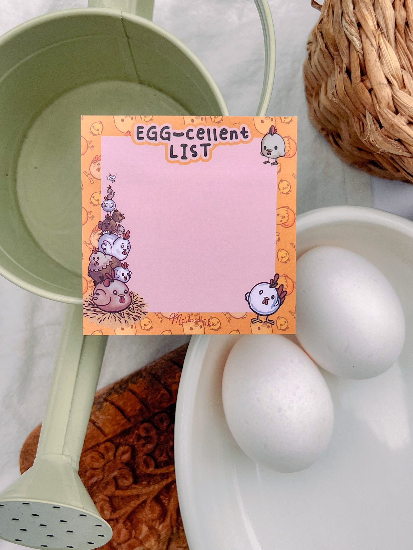 Chicken Stationery Gift Set – Deluxe Planner & Sticker Bundle