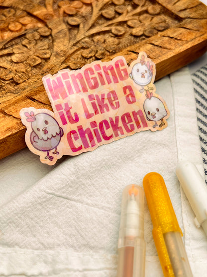 Chicken Stationery Gift Set – Deluxe Planner & Sticker Bundle