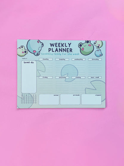 Cute Frog Stationery Gift Set – Deluxe Planner & Sticker Bundle