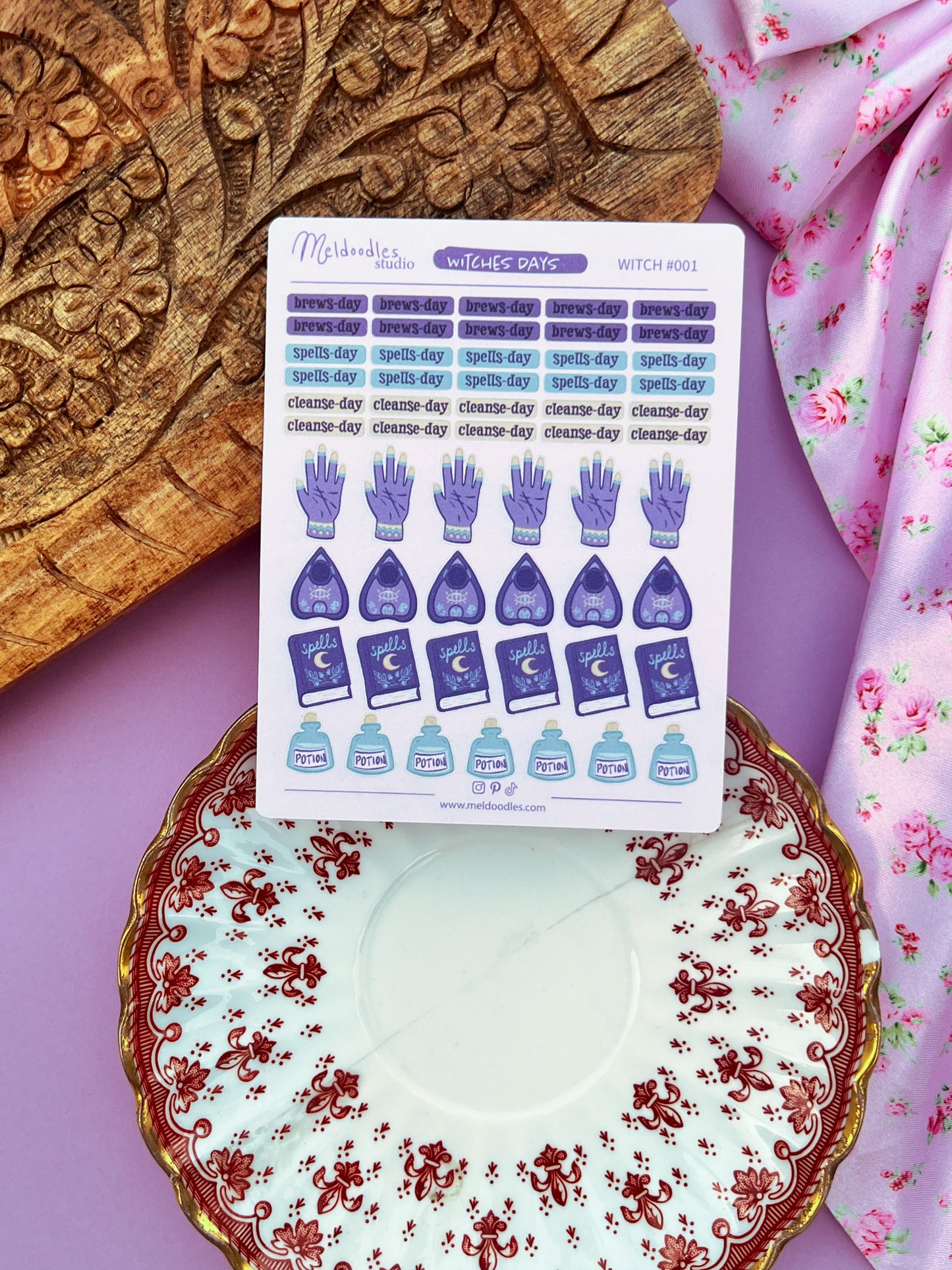 Witchy Things To Do Small Stationery Gift Set