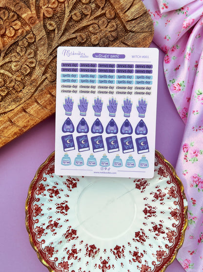 Witchy Things To Do Small Stationery Gift Set