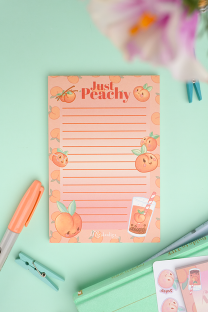 Just Peachy Stationery Gift Set – Mini Planner Bundle