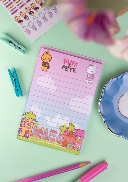 Puff & Pete Stationery Gift Set - Mini Planner Bundle