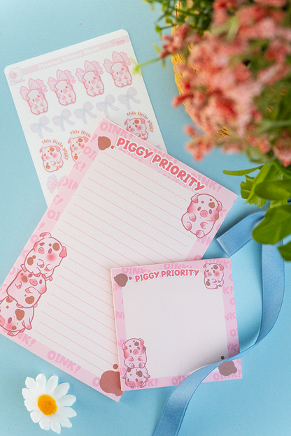 Little Piggie Stationery Gift Set- Mini Planner Bundle