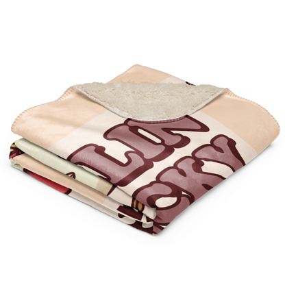 Feelin Plucky Farm Throw Blanket